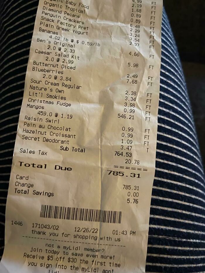 My Cashier Accidently Charged Me For 459 Mangos