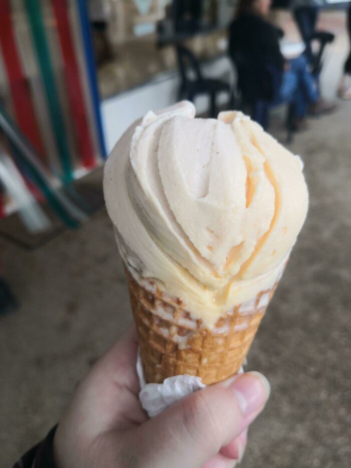 My Tongue Piercing Leaves Lines In My Ice-Cream