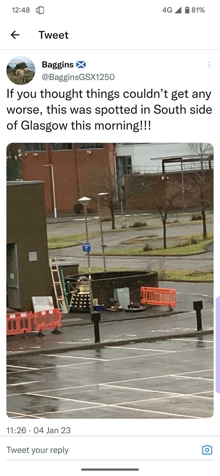 Dalek In Glasgow