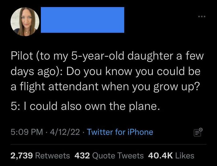 5yo Starts An Airline Business