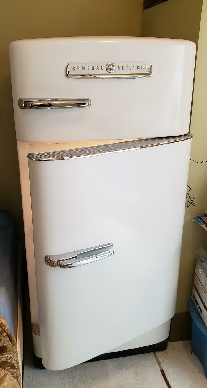 Refrigerador GE de principios de los 50. ¡Todavía funciona!