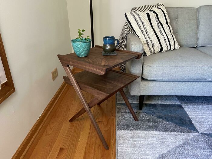Thoughts On The First End Table I Designed And Built?