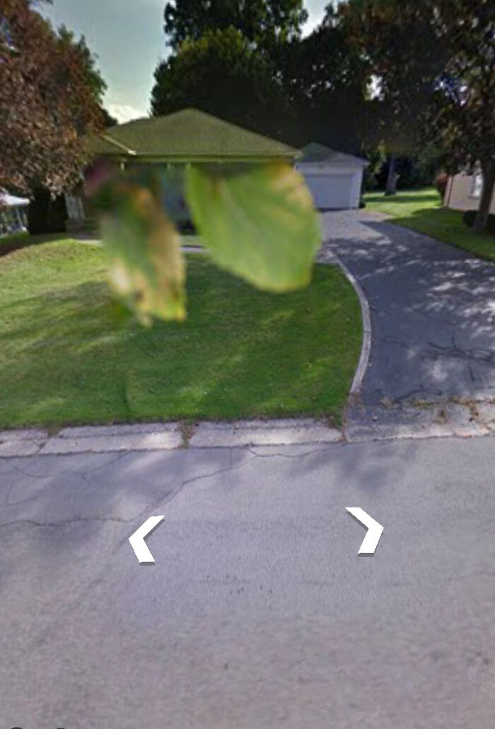 Intentando ver una casa a la venta en el Street View