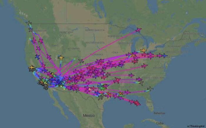 Private Jets Departing Arizona After The Super Bowl