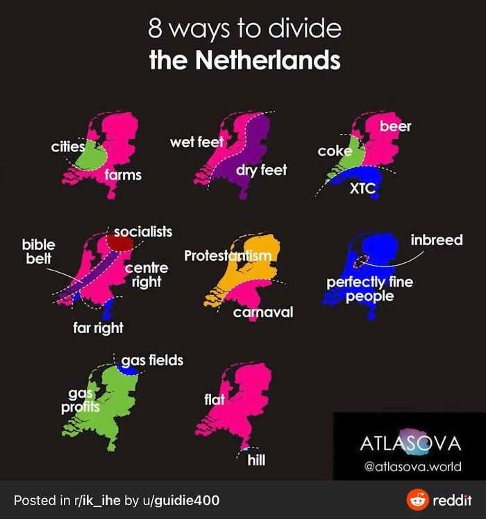8 Ways To Divide The Netherlands
