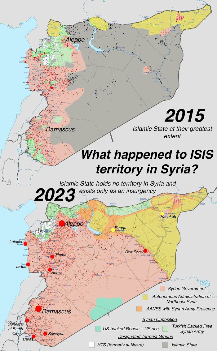 What Happened To Isis Territory In Syria?