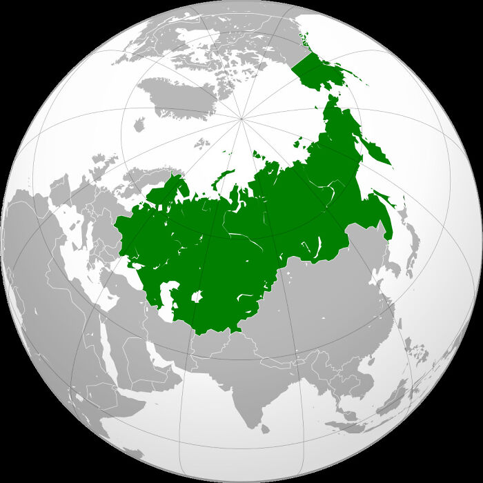 Greatest Extent Of The Russian Empire