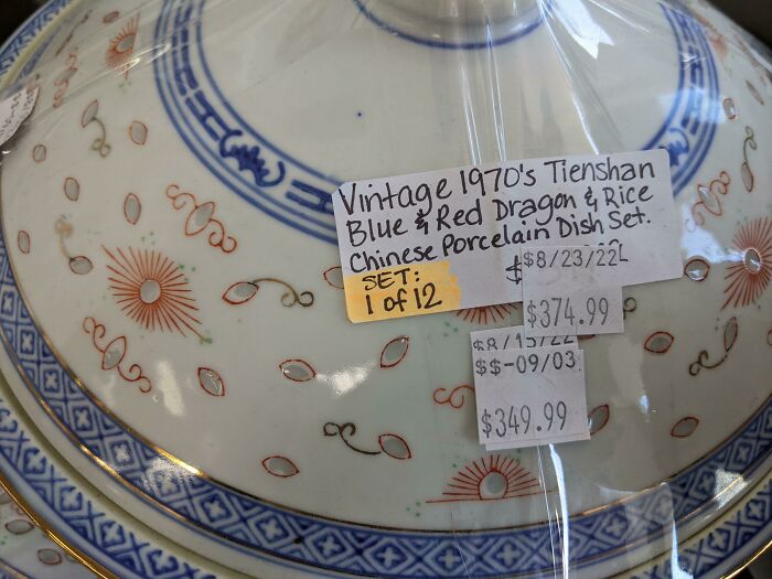 Maybe This Is A Good Price, But Nobody Is Going To A Thrift Store To Spend $350 On A China Set. Waterfronts Pricing Has Changed So Dramatically, Makes Me So Sad
