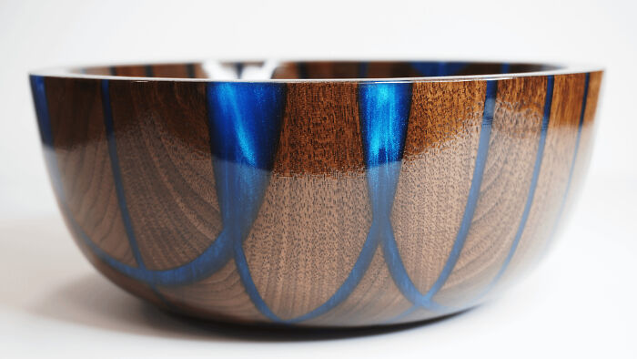 The Sapphire Walnut Bowl! This One Was A Little Tricky To Pull Off, But I Think It Was Totally Worth It