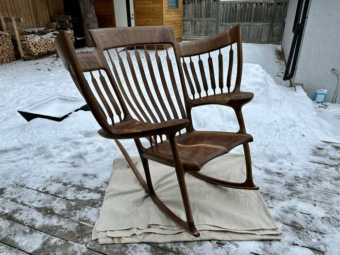 A Maloof Rocker Was A Bucket List Project For Me, Hal Taylor - Story Time Rocker