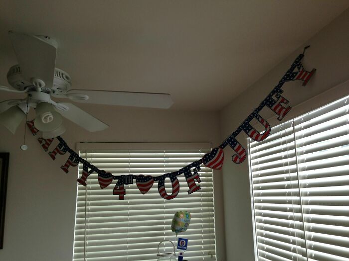 Girlfriend Bought 4th Of July Decorations At The Dollar Store. Look What We Got