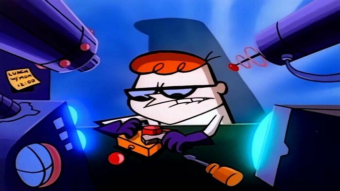 Dexter from cartoon Dexter's Laboratory
