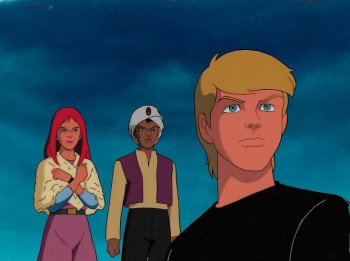 The Real Adventures Of Jonny Quest cartoon with Hadji, Jessie and Johnny