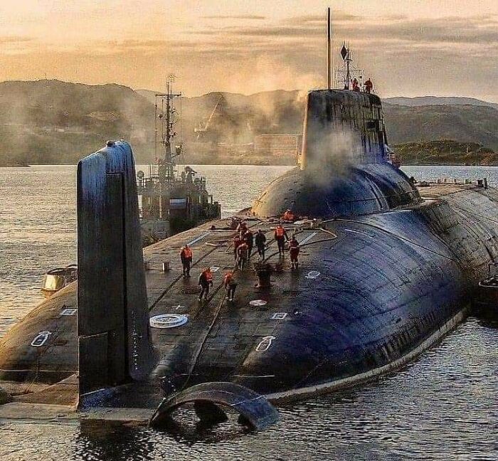 Russian Typhoon Class Submarine