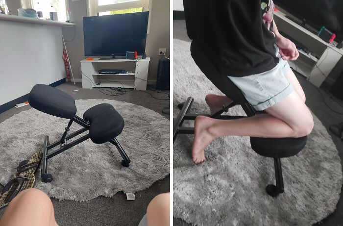My Friend Has This Weird Chair