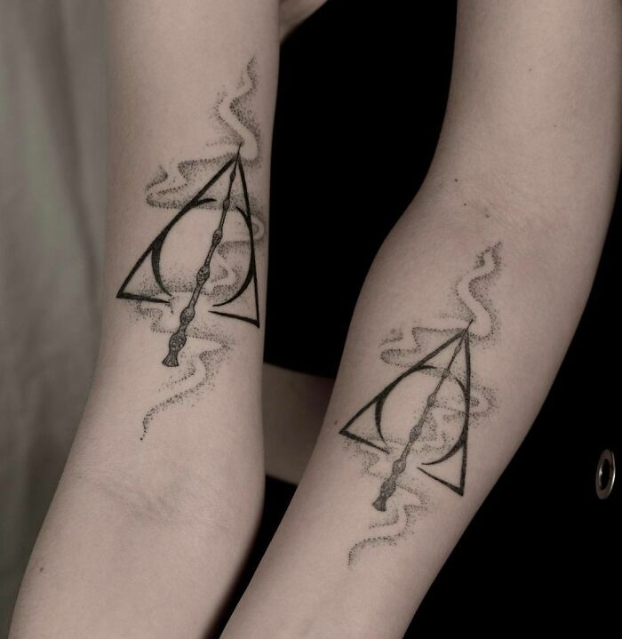 Harry Potter Inspired Best Friend Tattoos