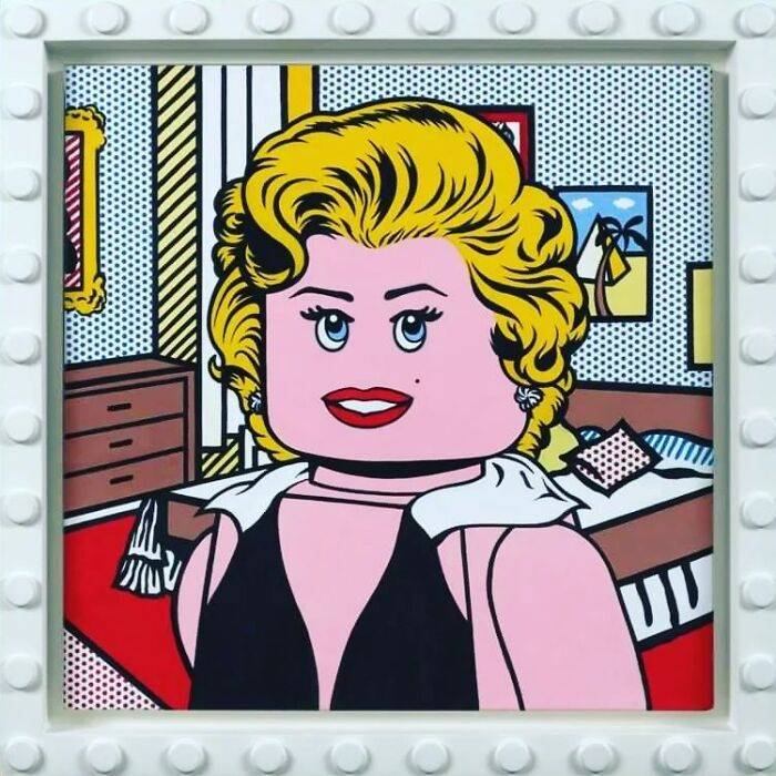 Marilyn Monroe By Roy Lichtenstein