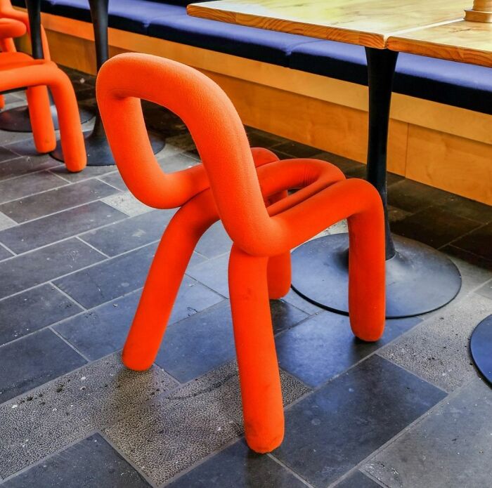 These Orange Chairs Stole The Show