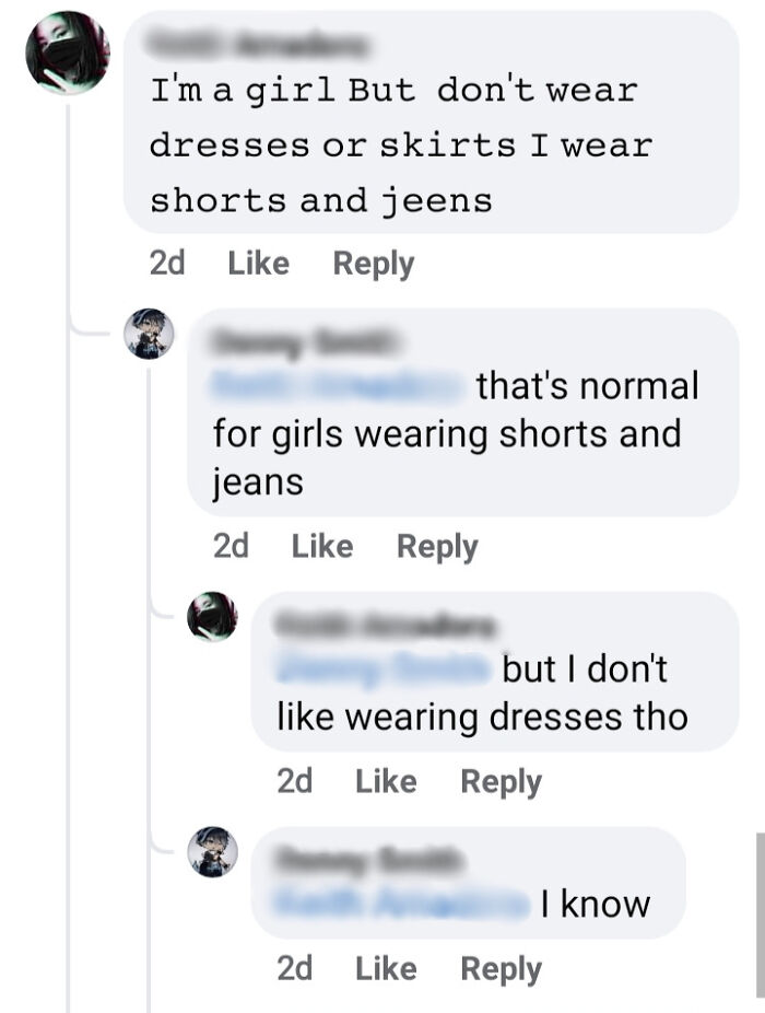 On A Facebook Group For "Boys Only"