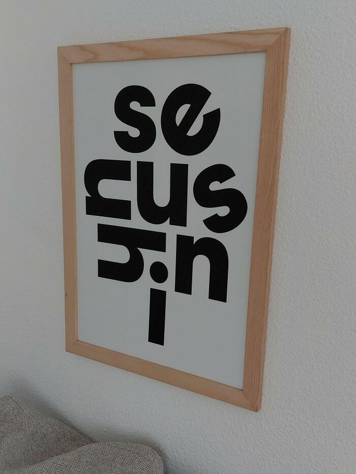 This Is In Our Hotel Room. Sunshine?