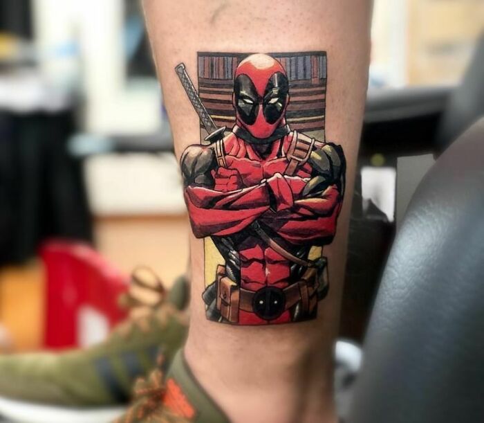  Deadpool Tattoo