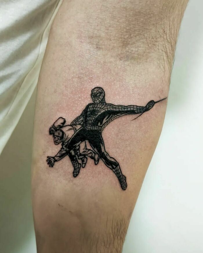 Spiderman Tattoo