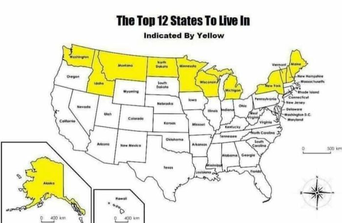 Top 12 States!