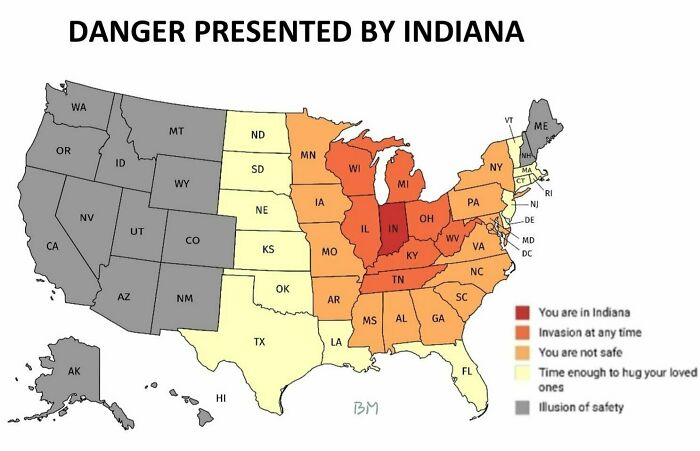 Indiana Threat Map