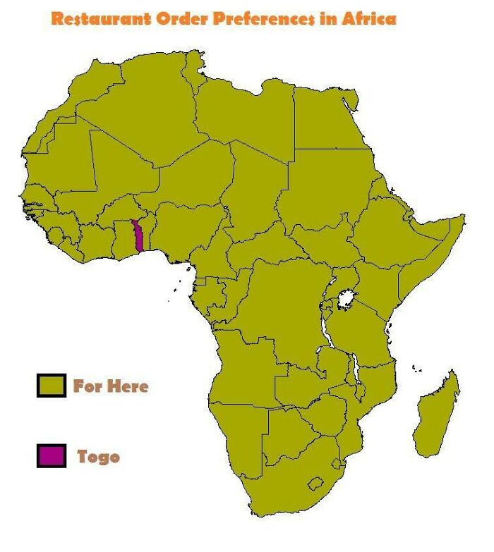Restaurant Ordering Preferences Around Africa