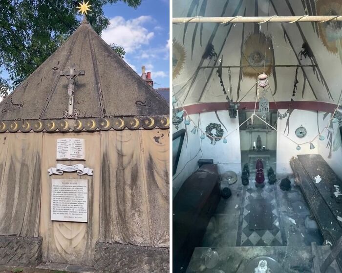 This Is Possibly The Strangest Tomb In London Reminiscent Of A Tent