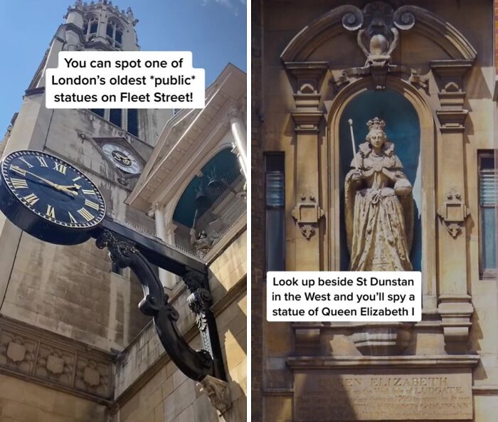 One Of London's Oldest Statues Is On Fleet Street