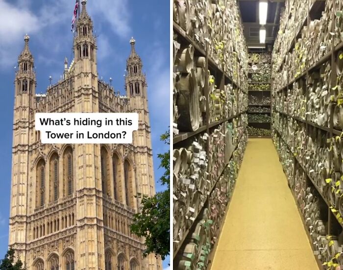 Victoria Tower Hides An Archive Of All The Parliament's Acts Dating Back To 1497