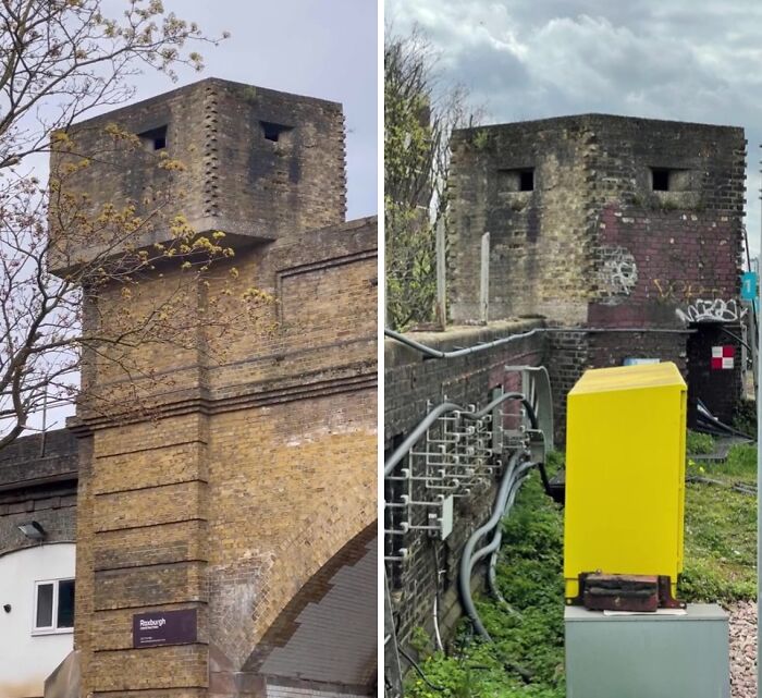 London Still Has Remaining Pillboxes Meant As A Last Line Of Defense If Germans Would Have Ever Invaded Britain