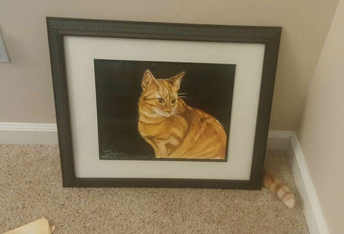 I Guess I Am A Painting Meow