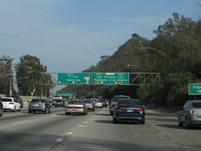 Picture of Junction of State Route 110 and Interstate 5
