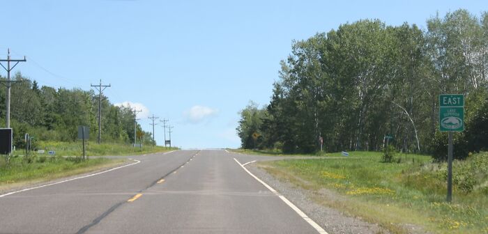 Picture of Lake Superior Circle Tour road