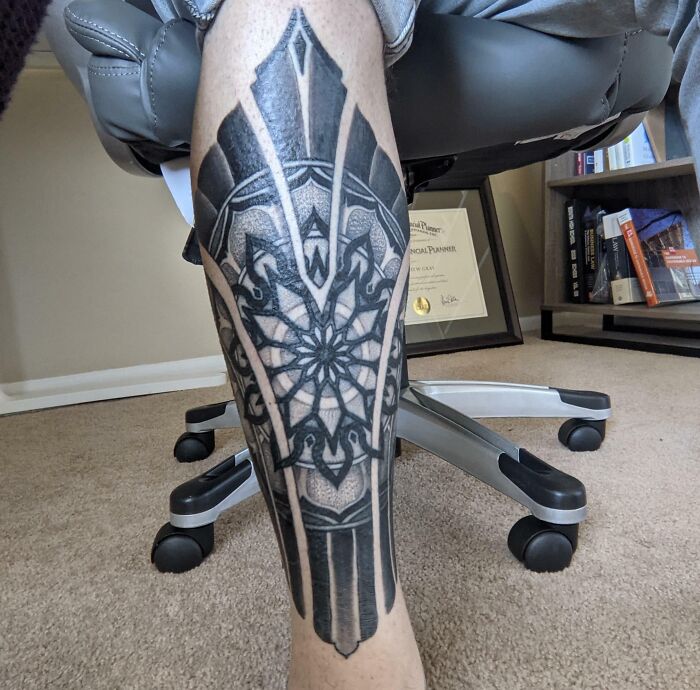 Geometric Mandala By Bryce At Tribe Tattoo In Denver, CO