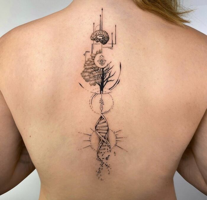 A Tattoo With A Lot Of Meaning On The Subject Of Huntington's Disease