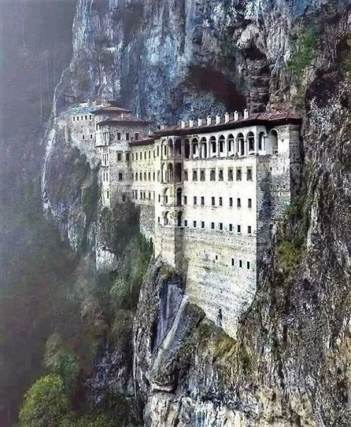  Monasterio de Sumela en Trebisonda, Turquía 