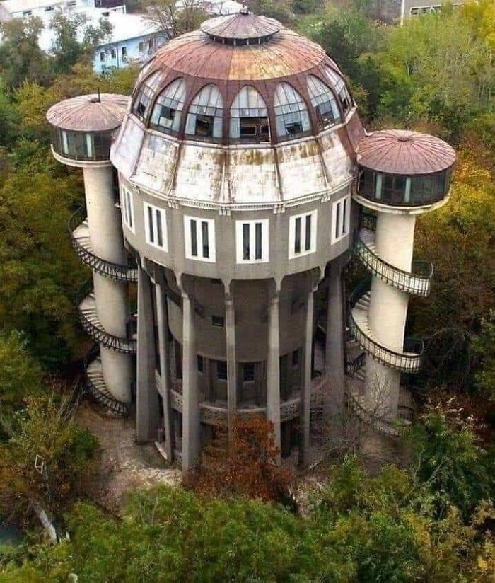Water Tower Of Brăila, Romania, Designed By Elie Radu In 1912