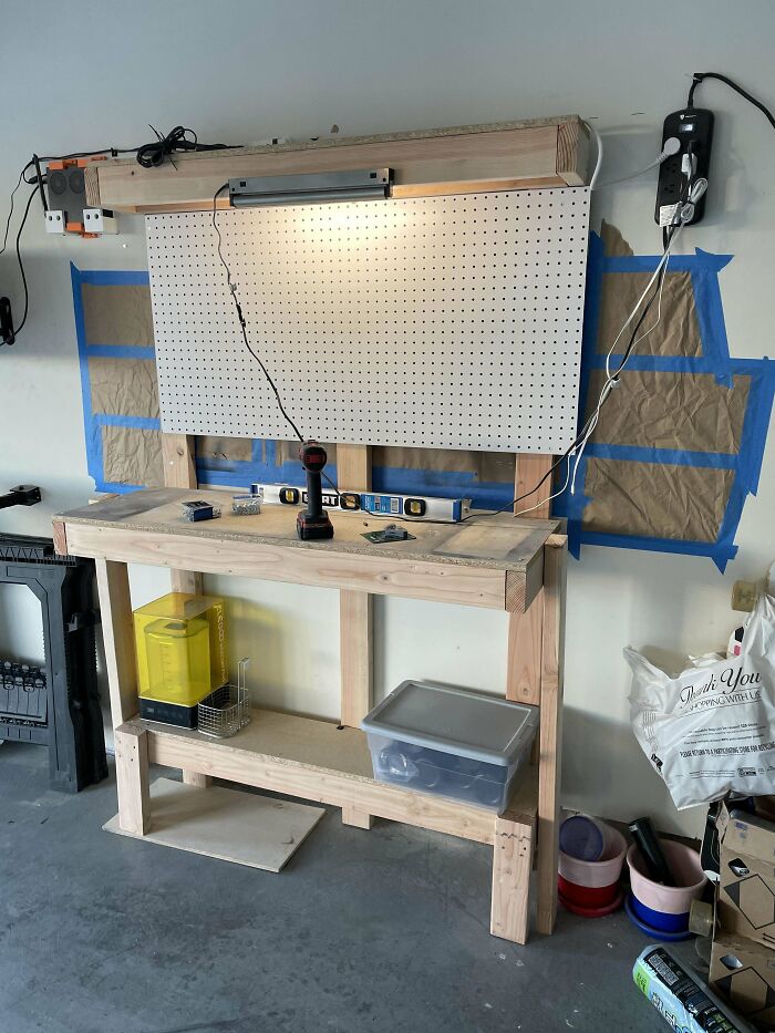 Needed A Workbench, Made A Workbench