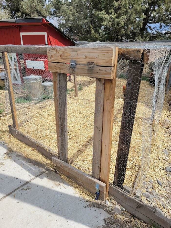 Slapped Together Access For The Far End Of My Chicken Coop