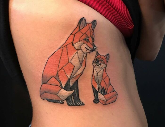 Foxy And Cub For Tara