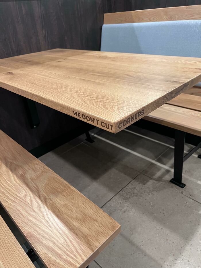 This Table At A Wendy’s