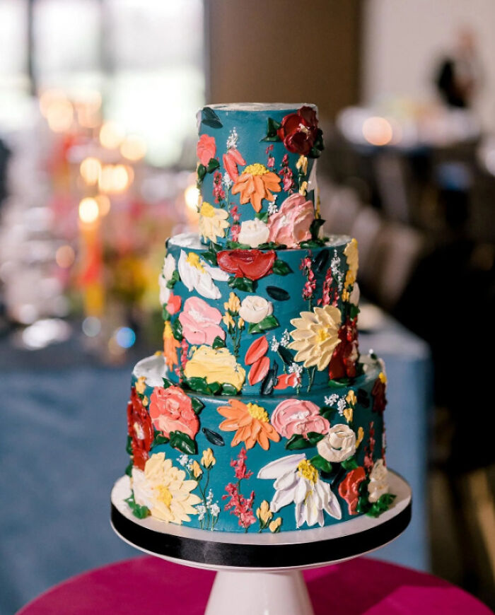 The Colorful Wedding Cake Of My Dreams