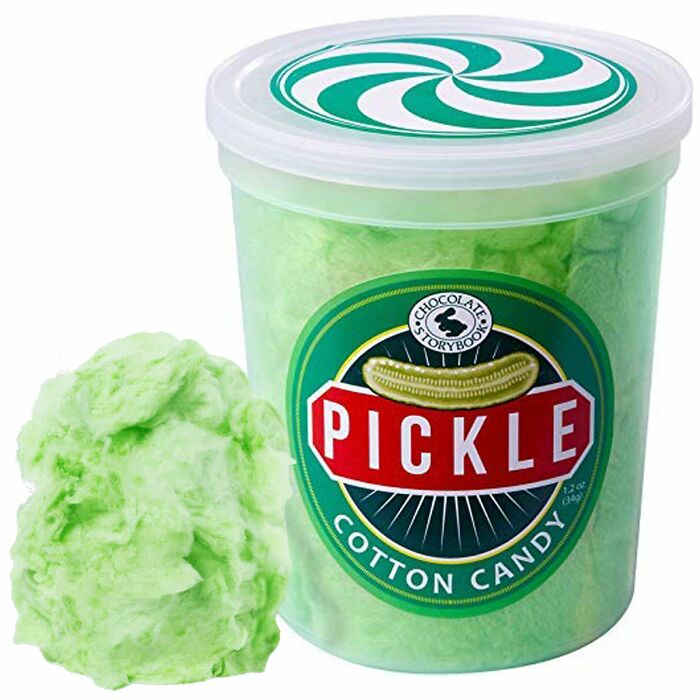 Pickle-Flavored Cotton Candy???