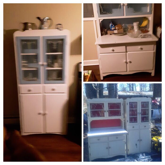 Hoosier Type Cabinets That I Paid $30 For