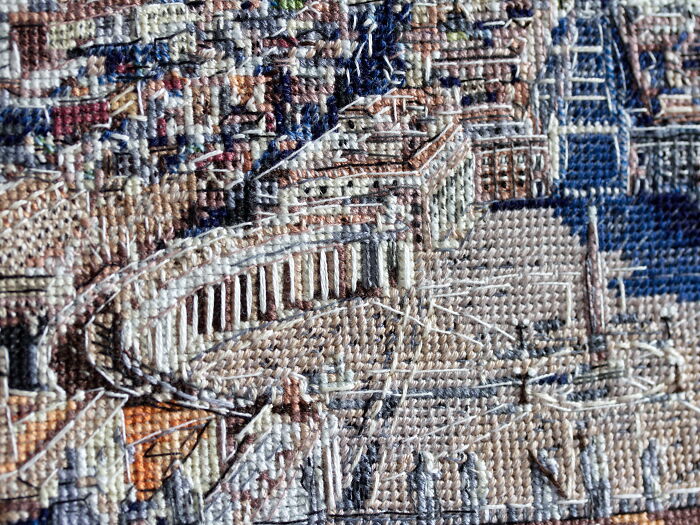 I Spent 2 Months Cross Stitching St.peter's Square (11 Pics)