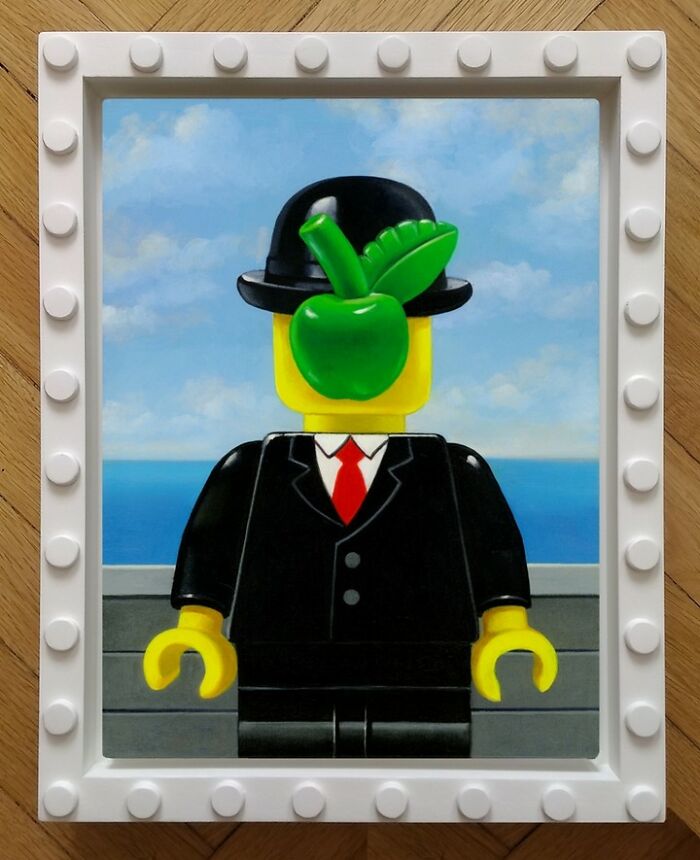 The Son Of Man By René Magritte