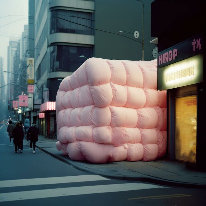 Argentine Artist Invades Cities Around The World With A Virtual Architectural Illusion And It's So Cute (33 Pics)